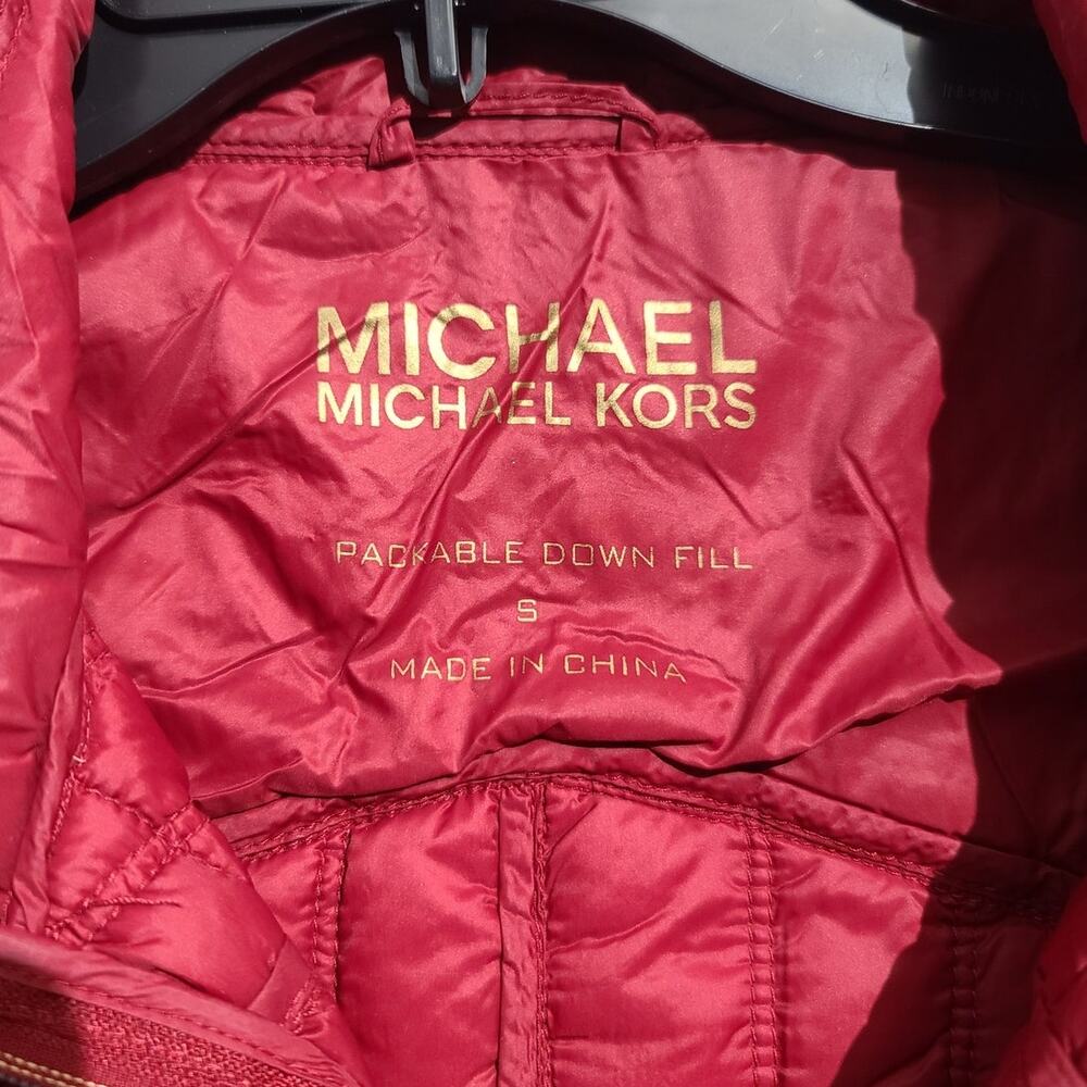 Michael Kors Packable Down High Neck Quilted Jack… - image 4